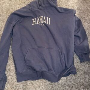 Brandy Melville Blue Hoodie